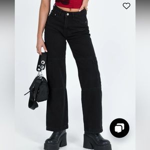 Princess Polly Thomson Cargo Jean Black